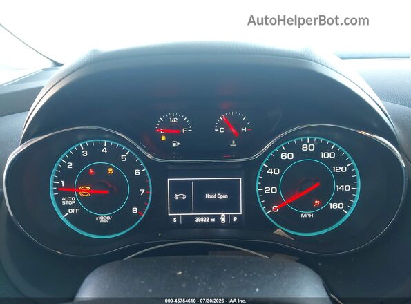 1G1BC5SM0J7182541 2018 CHEVROLET CRUZE Silver უკანა სავარძლების ხედი