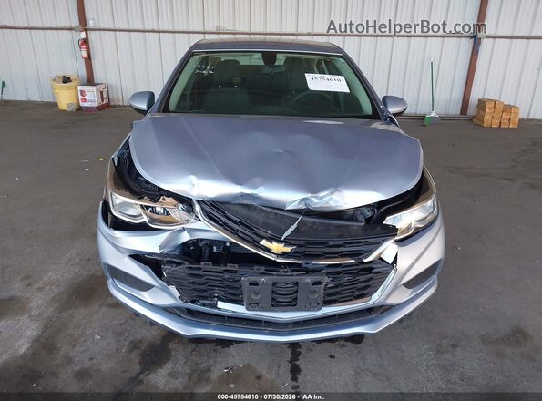 1G1BC5SM0J7182541 2018 CHEVROLET CRUZE Silver ხელსაწყოთა პანელის ხედი