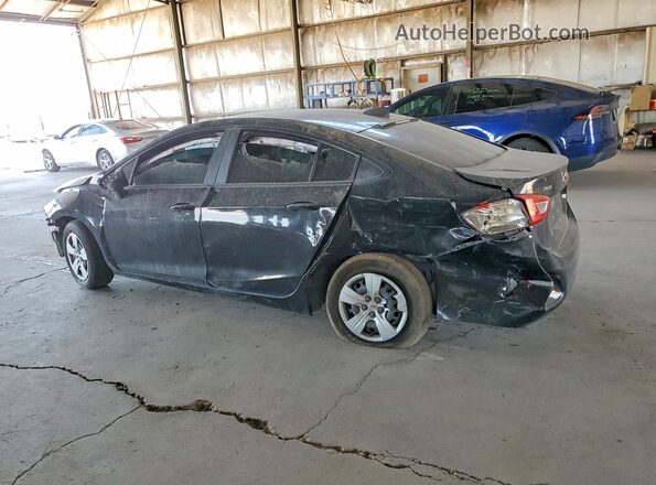 1G1BC5SM0J7198562 2018 CHEVROLET CRUZE Black Tył lewy