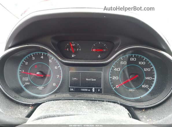1G1BC5SM0J7206322 2018 CHEVROLET CRUZE Red Հետևի նստատեղերի տեսք