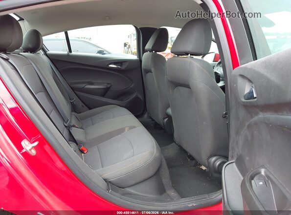 1G1BC5SM0J7206322 2018 CHEVROLET CRUZE Red VIN կոդի պիտակի տեսք