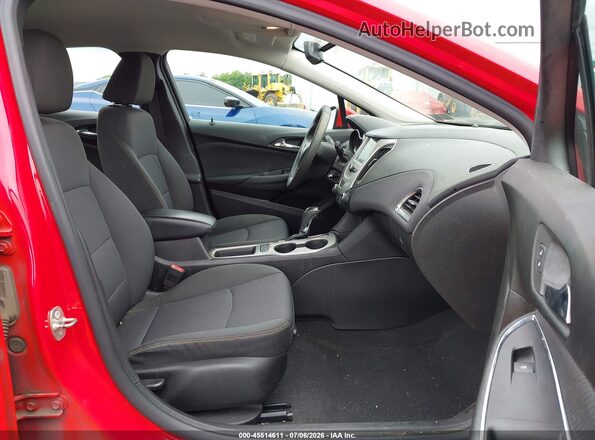 1G1BC5SM0J7206322 2018 CHEVROLET CRUZE Red Սալոնի դիմացի տեսք