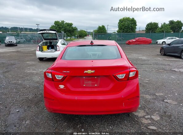 1G1BC5SM0J7206322 2018 CHEVROLET CRUZE Red 