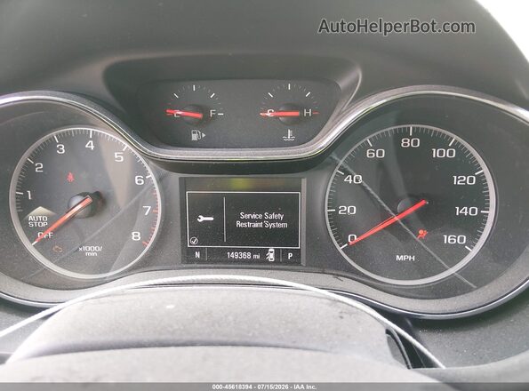 1G1BC5SM0K7126682 2019 CHEVROLET CRUZE Silver Vista de los asientos traseros
