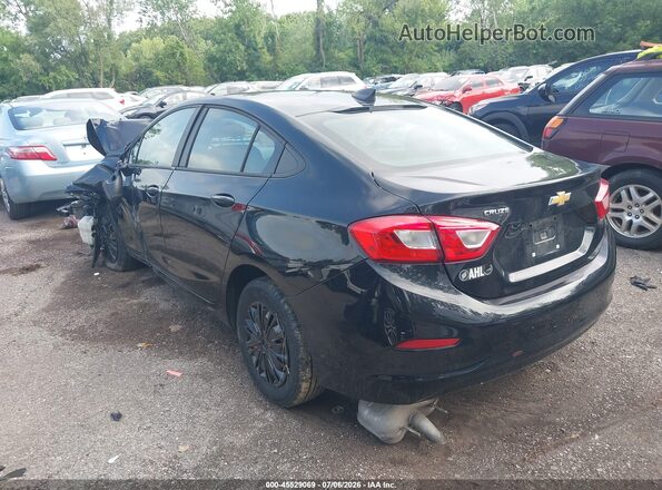 1G1BC5SM0K7130912 2019 CHEVROLET CRUZE Black Հետևի ձախ