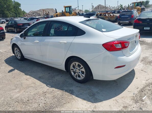 1G1BC5SM0K7133308 2019 CHEVROLET CRUZE White Հետևի ձախ