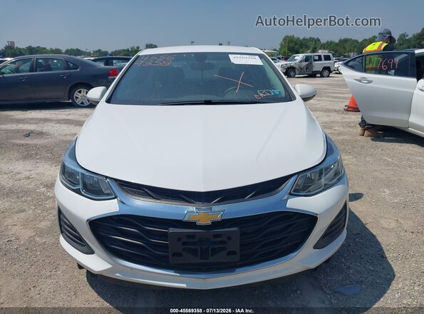 1G1BC5SM0K7133308 2019 CHEVROLET CRUZE White Սարքավորումների վահանակի տեսք