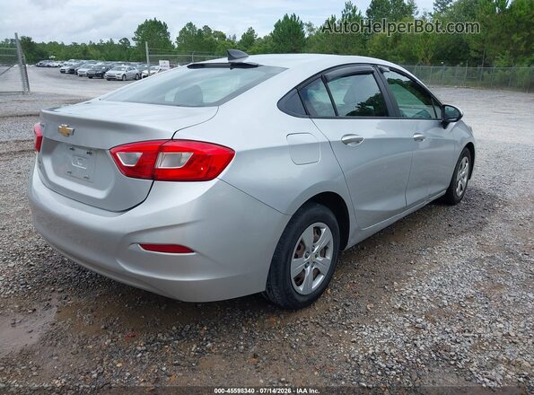 1G1BC5SM1G7245512 2016 CHEVROLET CRUZE Silver უკანა მარჯვენა