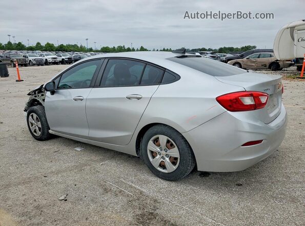 1G1BC5SM1G7307913 2016 CHEVROLET CRUZE Silver Հետևի ձախ