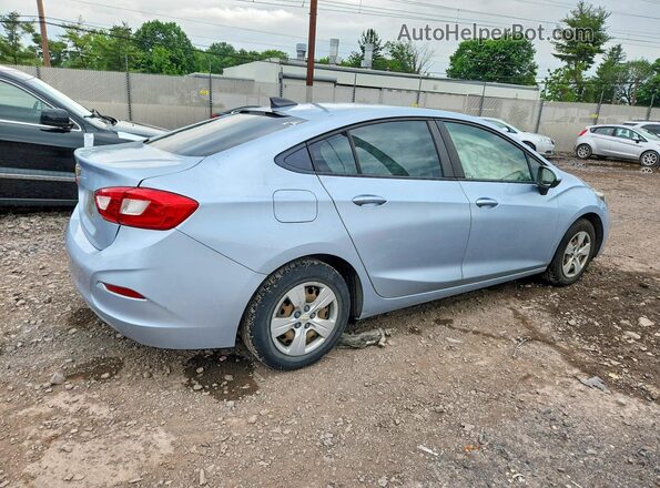 1G1BC5SM1H7243812 2017 CHEVROLET CRUZE Blue Trasero derecho