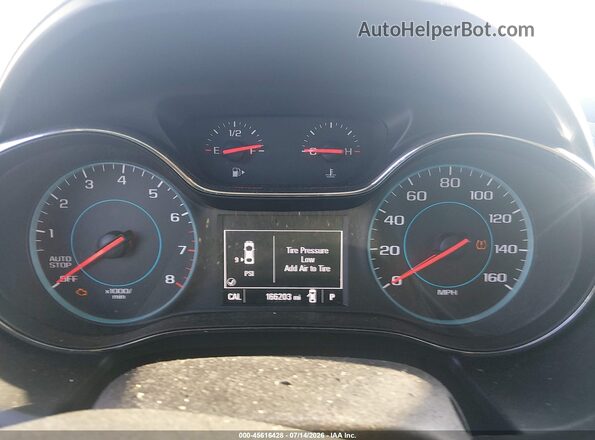 1G1BC5SM1H7264076 2017 CHEVROLET CRUZE Red Vista de los asientos traseros