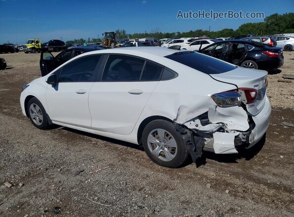 1G1BC5SM1H7264935 2017 CHEVROLET CRUZE White Հետևի ձախ