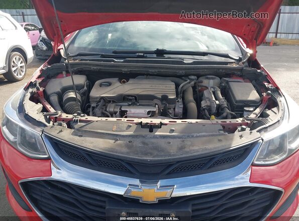 1G1BC5SM1K7100706 2019 CHEVROLET CRUZE Red Вид ззаду