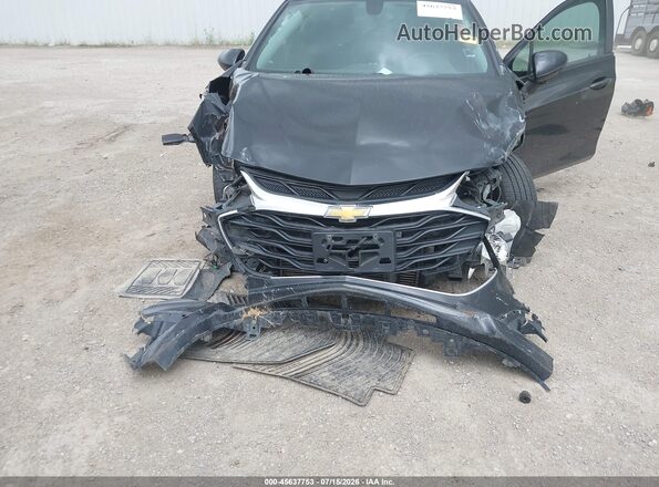 1G1BC5SM1K7109244 2019 CHEVROLET CRUZE Черный Вид спереди