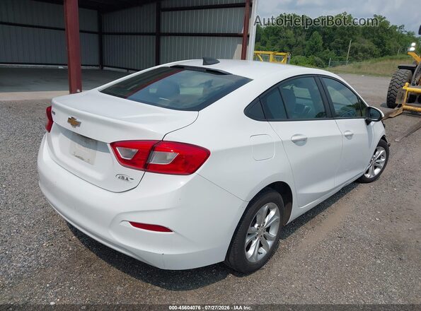 1G1BC5SM1K7130367 2019 CHEVROLET CRUZE White Trasero derecho