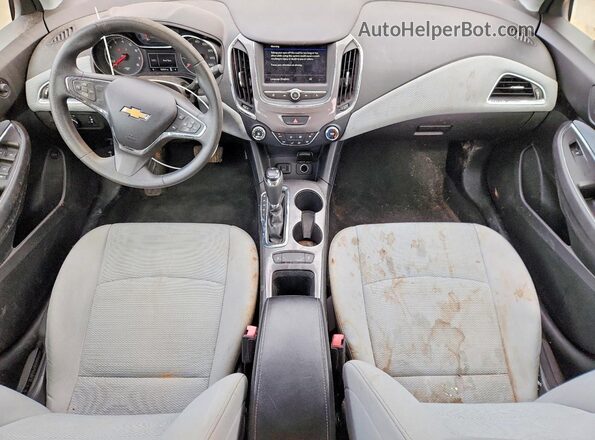 1G1BC5SM1K7149596 2019 CHEVROLET CRUZE Black Widok deski rozdzielczej