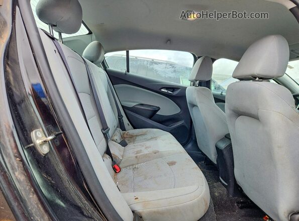 1G1BC5SM1K7149596 2019 CHEVROLET CRUZE Black Widok tylnych siedzeń