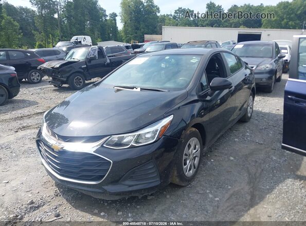 1G1BC5SM1K7150151 2019 CHEVROLET CRUZE Black Vista tres cuartos delantera izquierda