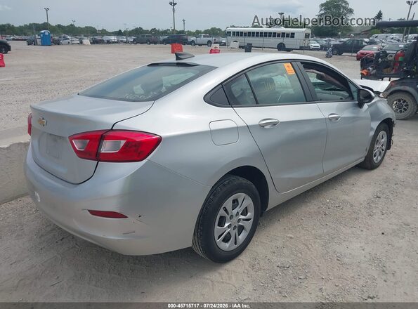 1G1BC5SM1K7151834 2019 CHEVROLET CRUZE Silver Tył prawy
