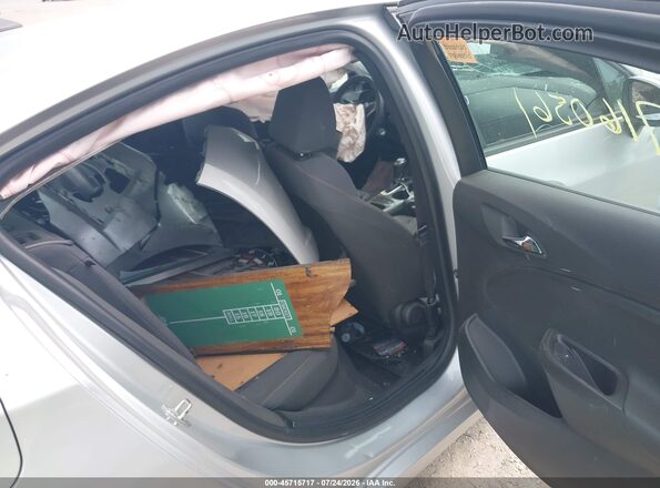 1G1BC5SM1K7151834 2019 CHEVROLET CRUZE Silver Widok naklejki z numerem VIN