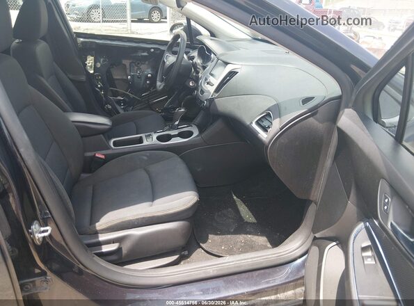 1G1BC5SM2G7284092 2016 CHEVROLET CRUZE Dark Blue Widok wnętrza z przodu