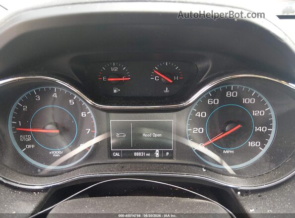 1G1BC5SM2G7284092 2016 CHEVROLET CRUZE Dark Blue Widok tylnych siedzeń