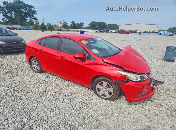 1G1BC5SM2G7325966 2016 CHEVROLET CRUZE Red Передня права чверть