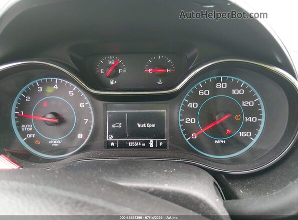 1G1BC5SM2H7144786 2017 CHEVROLET CRUZE Blue Widok tylnych siedzeń