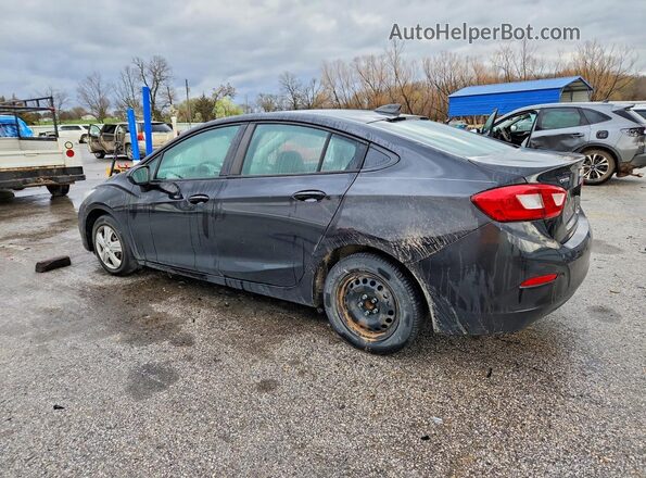 1G1BC5SM2H7242233 2017 CHEVROLET CRUZE Black უკანა მარცხენა