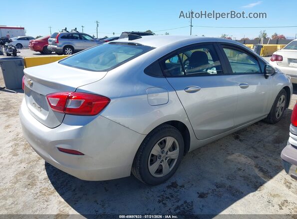 1G1BC5SM2J7105539 2018 CHEVROLET CRUZE Серый Задняя правая четверть