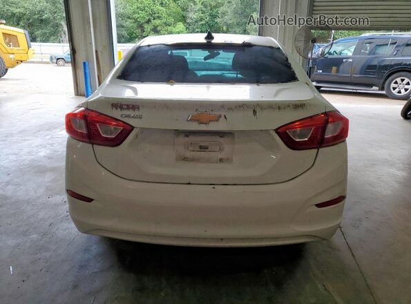 1G1BC5SM2J7143112 2018 CHEVROLET CRUZE Белый Вид сзади