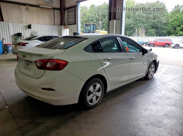 1G1BC5SM2J7143112 2018 CHEVROLET CRUZE Белый Задняя правая четверть