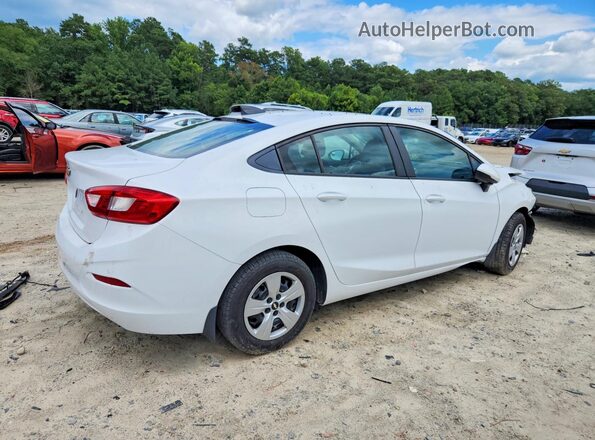 1G1BC5SM2J7173047 2018 CHEVROLET CRUZE Белый Задняя правая четверть