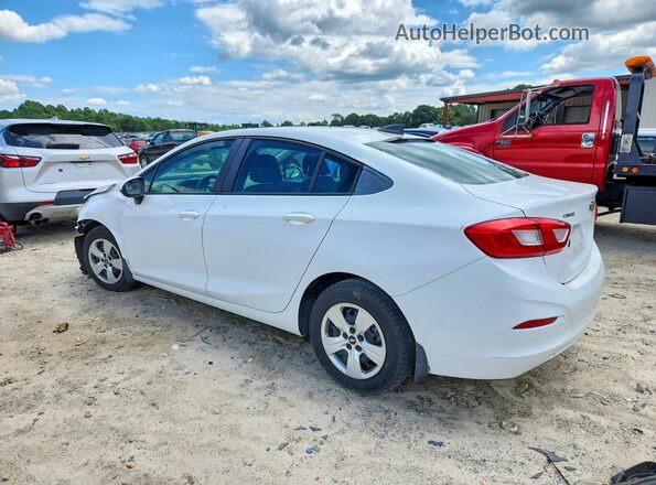 1G1BC5SM2J7173047 2018 CHEVROLET CRUZE Белый Задняя левая четверть
