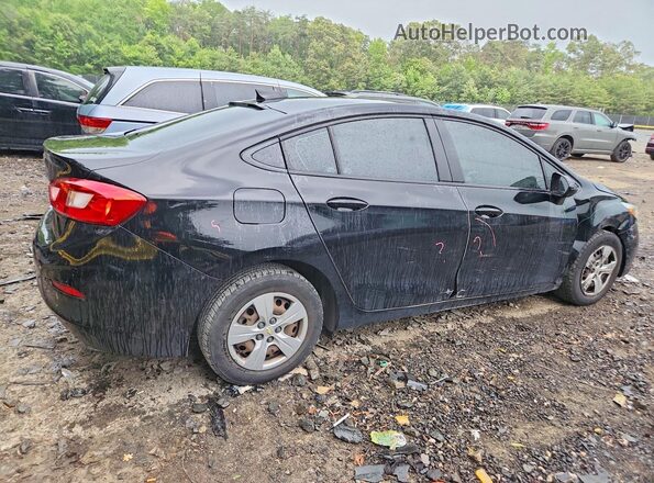 1G1BC5SM2J7203308 2018 CHEVROLET CRUZE Black Հետևի աջ