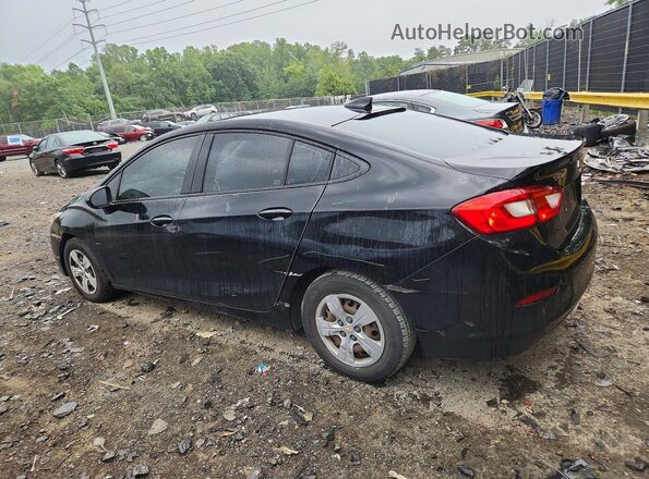 1G1BC5SM2J7203308 2018 CHEVROLET CRUZE Black Հետևի ձախ