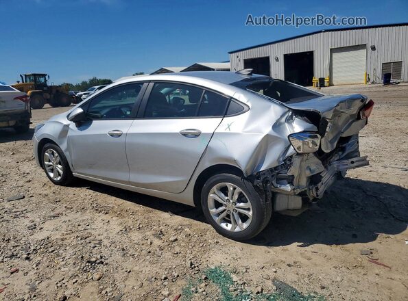 1G1BC5SM2K7102433 2019 CHEVROLET CRUZE Silver Задня ліва чверть