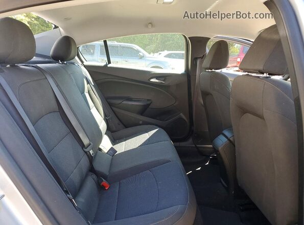 1G1BC5SM2K7102433 2019 CHEVROLET CRUZE Silver Вид задніх сидінь