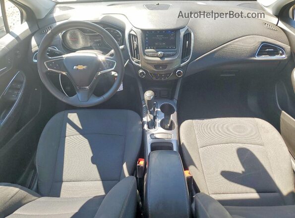 1G1BC5SM2K7102433 2019 CHEVROLET CRUZE Silver Вид панелі приладів