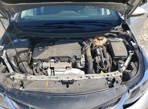 1G1BC5SM2K7102433 2019 CHEVROLET CRUZE Silver Вид задньої частини салону