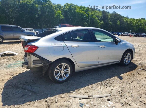 1G1BC5SM2K7102433 2019 CHEVROLET CRUZE Silver Задня права чверть