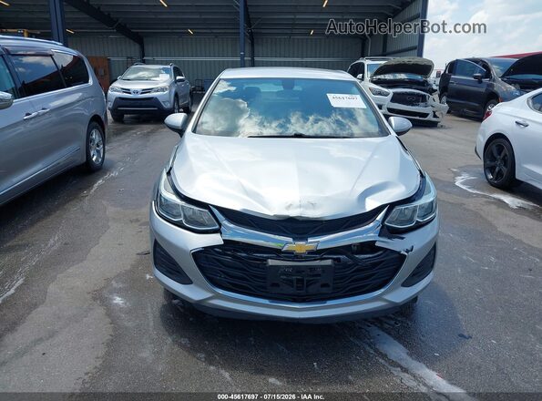 1G1BC5SM2K7102562 2019 CHEVROLET CRUZE Silver Вид щитка приладів