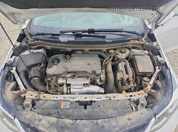 1G1BC5SM2K7126506 2019 CHEVROLET CRUZE Белый Вид задней части салона