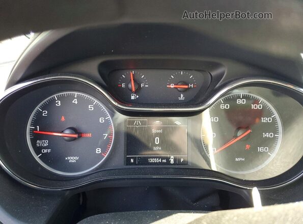 1G1BC5SM2K7147825 2019 CHEVROLET CRUZE Белый Вид щитка приборов