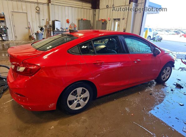 1G1BC5SM3H7141833 2017 CHEVROLET CRUZE Red Հետևի աջ