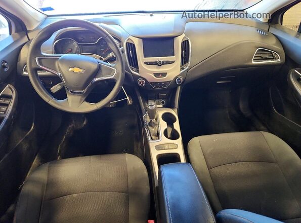 1G1BC5SM3H7141833 2017 CHEVROLET CRUZE Red Առջևի վահանակի տեսք