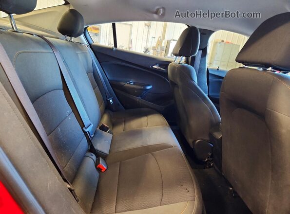 1G1BC5SM3H7141833 2017 CHEVROLET CRUZE Red Հետևի նստատեղերի տեսք