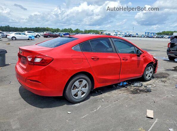 1G1BC5SM3J7140123 2018 CHEVROLET CRUZE Red Rear right