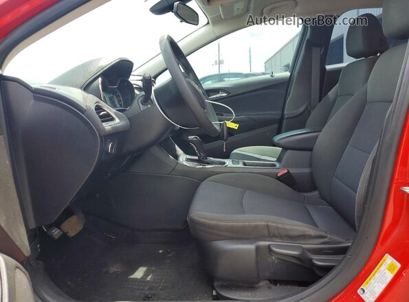 1G1BC5SM3J7140123 2018 CHEVROLET CRUZE Red Front interior view