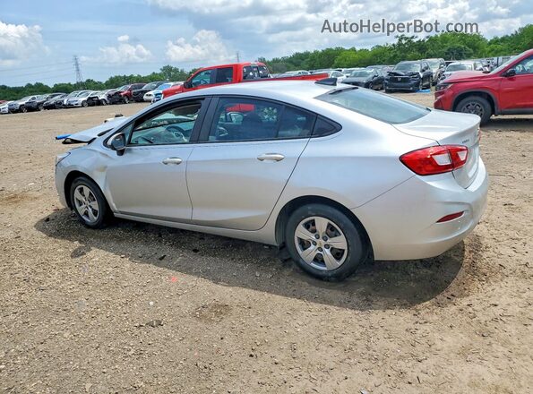 1G1BC5SM3J7148402 2018 CHEVROLET CRUZE Серебряный Задняя левая четверть